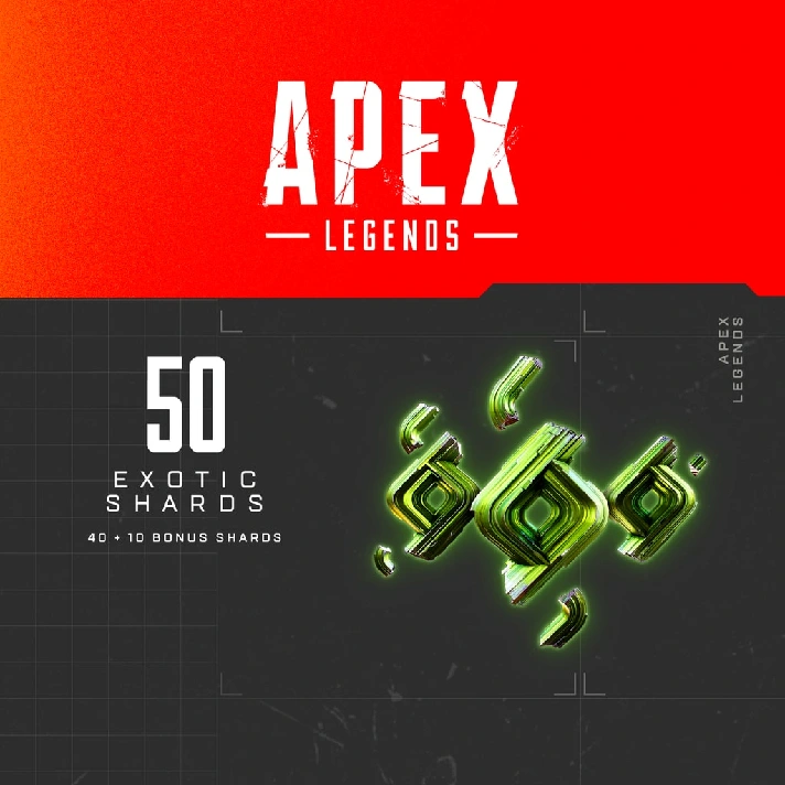 Apex Legends 40 Exotic Shards 10 Bonus Exotic Shards✅PS