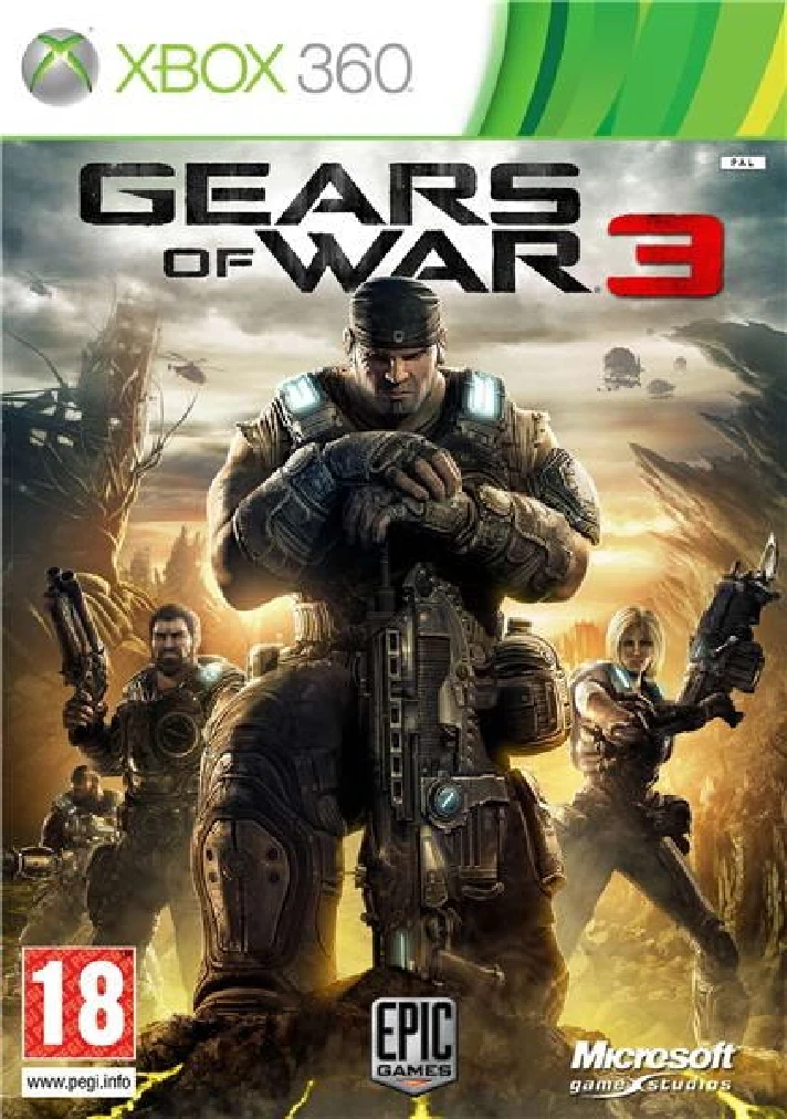 Xbox 360 | Gears of War 3 | TRANSFER