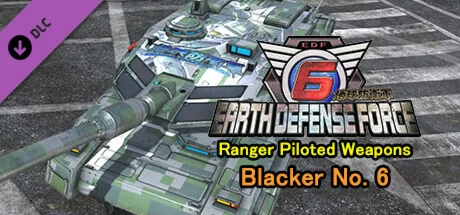 EARTH DEFENSE FORCE 6 Ranger Piloted Weapons Blacker 6