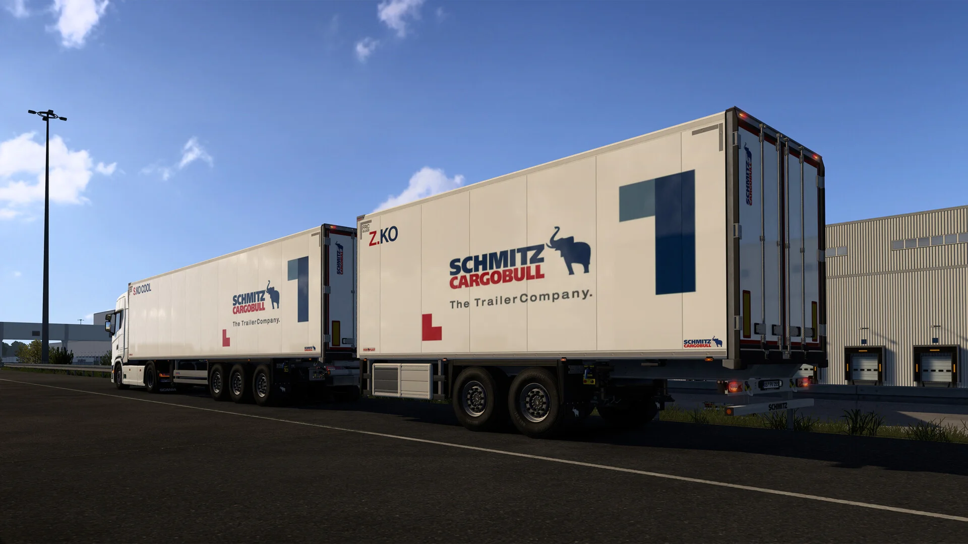 Euro Truck Simulator 2 - Schmitz Trailer Pack Steam RU