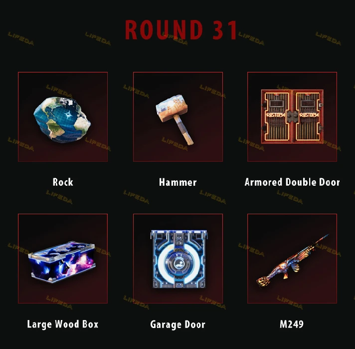 🔥 RUST SKINS✦TWITCH DROPS✦ Round 31 ✦ 6 ITEMS +🎁