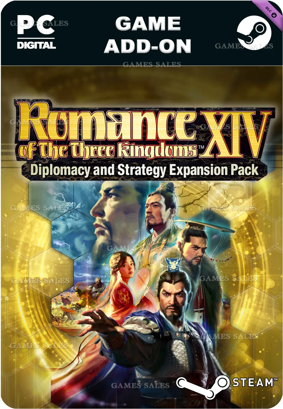 ROTTK XIV: DIPLOMACY AND STRATEGY EXPANSION PACK DLC