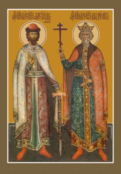 Александр Невский и Владимир_001(48х70)слои