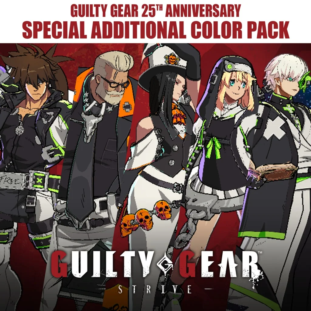 GGST Guilty Gear 25th Anniversary ColorsPS4PS5ПСН