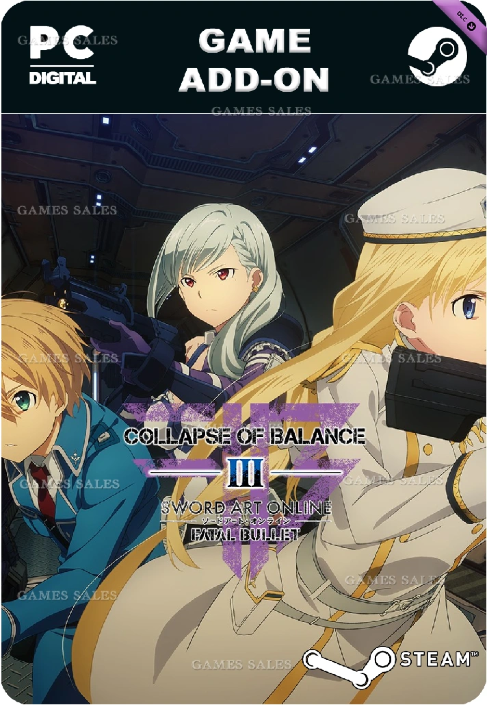 ✅💙SWORD ART ONLINE: FATAL BULLET - COLLAPSE OF BALANCE