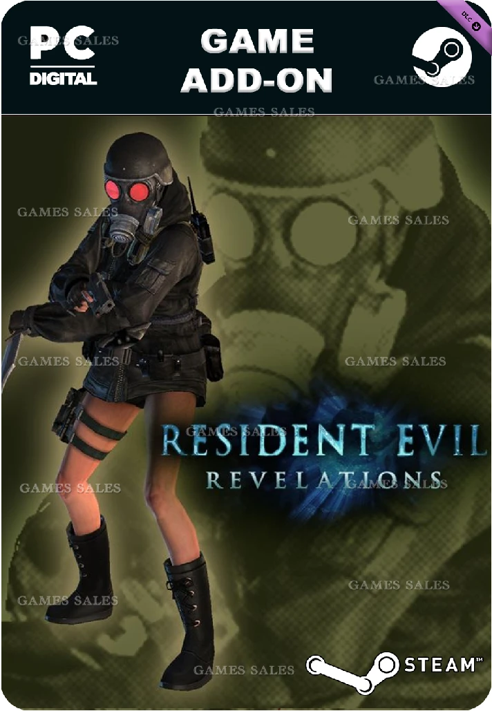 ✅💙RESIDENT EVIL: REVELATIONS LADY HUNK DLC💙STEAM GIFT