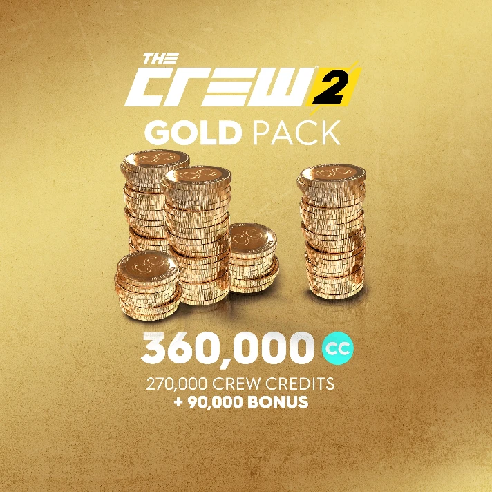 The Crew 2 Gold Crew Credits Pack✅PSN✅PLAYSTATION