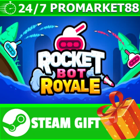 ⭐️ВСЕ СТРАНЫ+РОССИЯ⭐️ Rocket Bot Royale STEAM GIFT