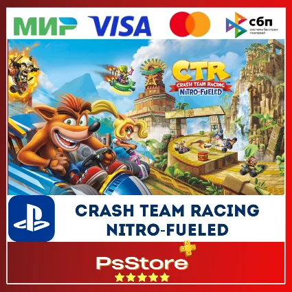 🔴 Crash Team Racing Nitro-Fueled 🎮 Турция PS4 PS5 PS 🔴