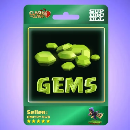 💎 Clash of Clans | ГЕМЫ | GEMS | НИЗКАЯ ЦЕНА 💎