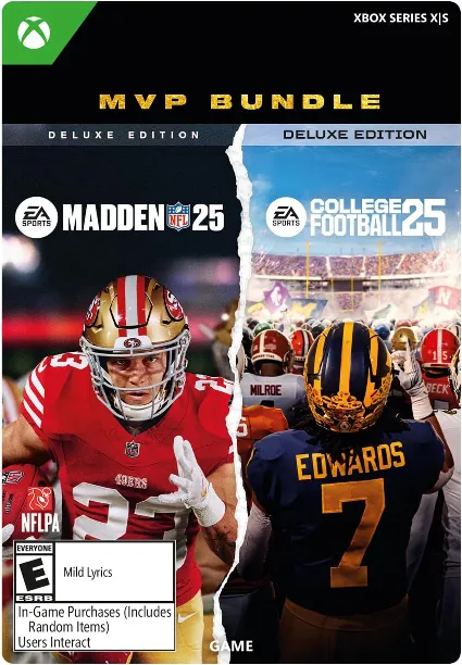 EA SPORTS MVP NFL 25  College Football 25 Xbox One XS