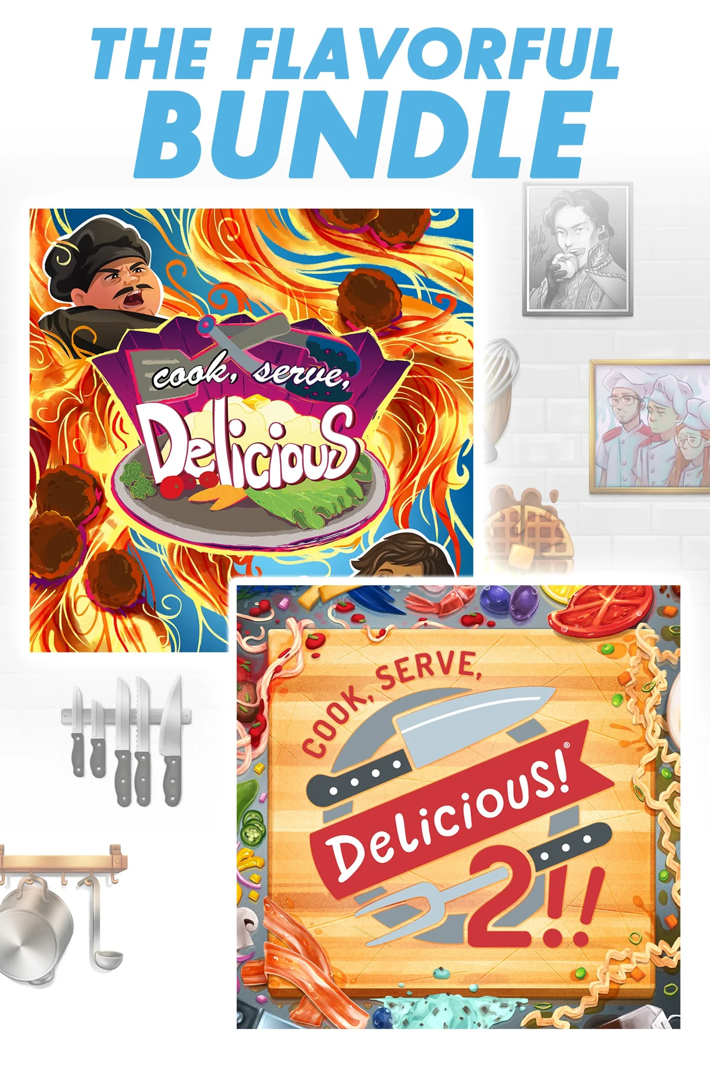 Cook, Serve, Delicious! 1/2 Bundle! XBOX Быстро