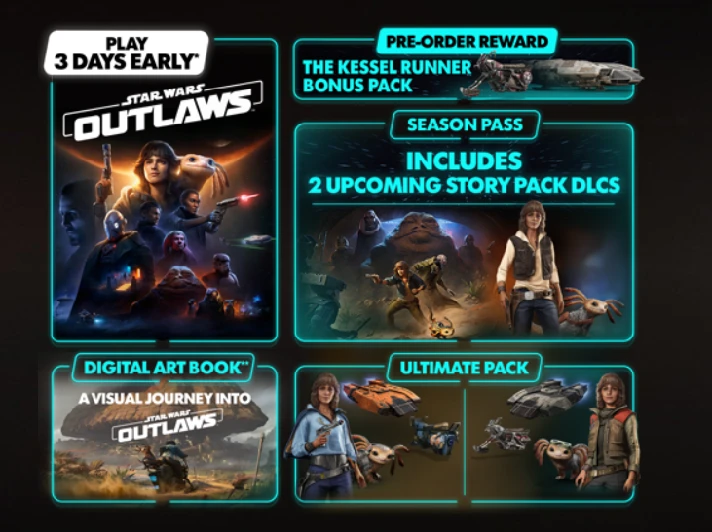 Star Wars Outlaws Ultimate+DLC+offline activation🌎PC