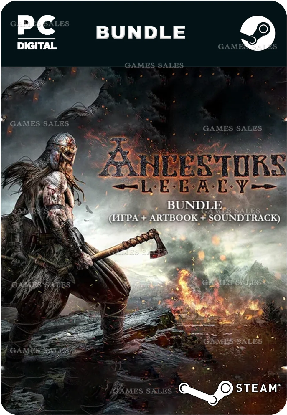 ANCESTORS LEGACY + SOUNDTRACK + ARTBOOKSTEAM GIFT