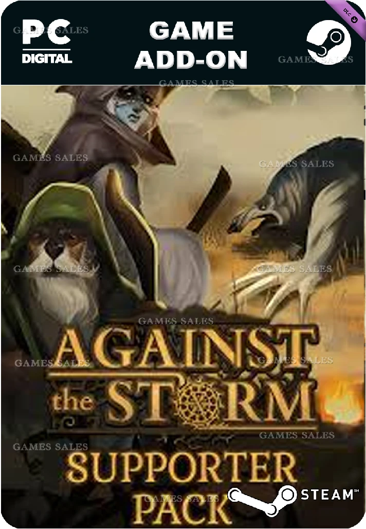 ✅💙AGAINST THE STORM - SUPPORTER PACK💙STEAM GIFT🤖AUTO