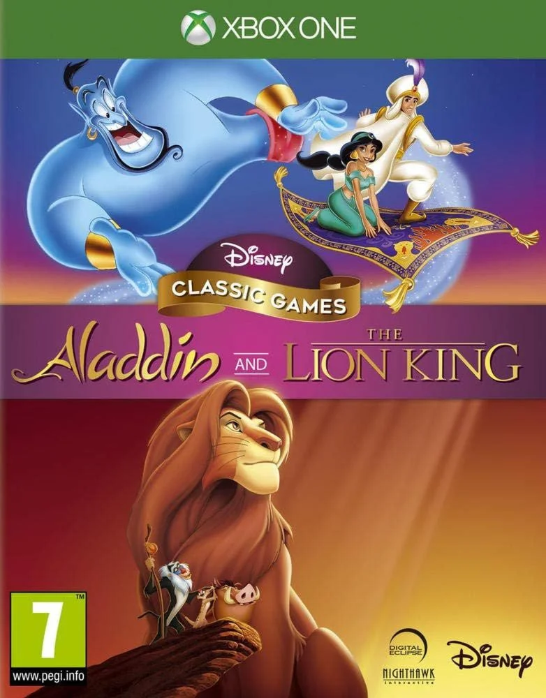 DISNEY CLASSIC GAMES ALADDIN AND THE LION XBOXКЛЮЧ