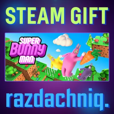 Super Bunny Man {Steam Gift/Россия/СНГ} + Подарок