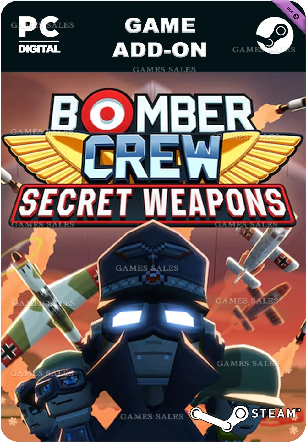 BOMBER CREW SECRET WEAPONS DLCSTEAM GIFT????АВТО
