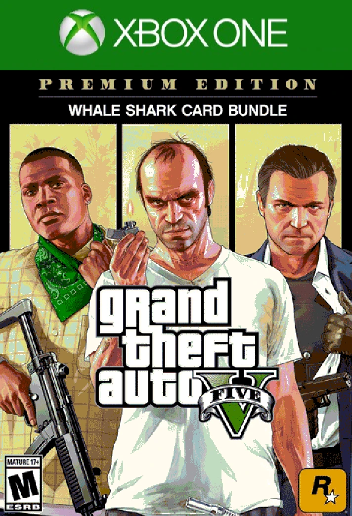 Grand Theft Auto V Premium & Whale Shark Card Bundle 🎮