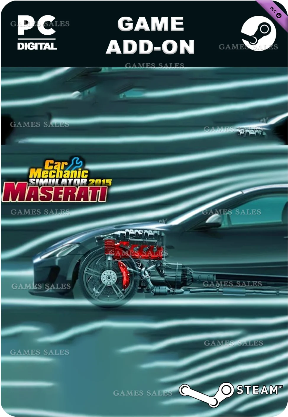 CAR MECHANIC SIMULATOR 2015 - MASERATISTEAM GIFT????