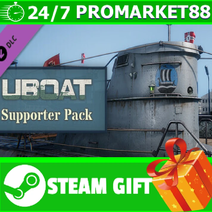 ⭐️ALL COUNTRIES⭐️ UBOAT Supporter Pack DLC STEAM GIFT