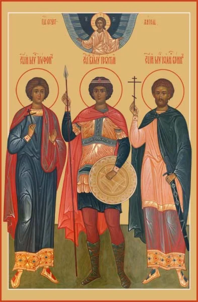 Трифон Георгий и Иоанн Воин_001(49х76)слои