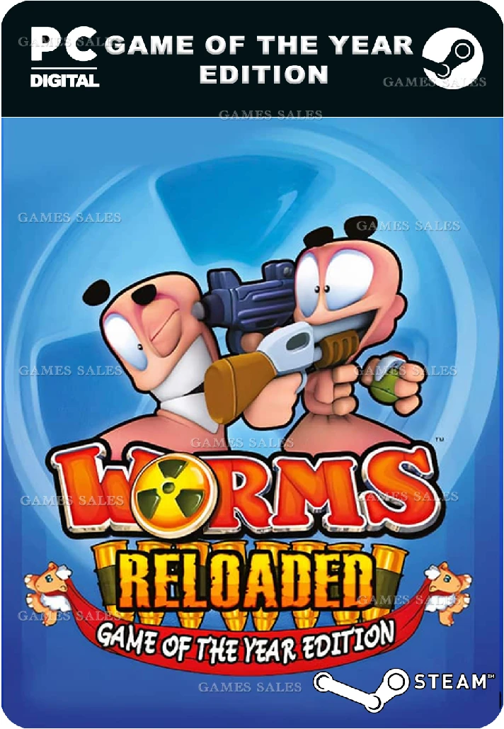 ✅💙WORMS RELOADED GAME OF THE YEAR EDITION💙STEAM GIFT