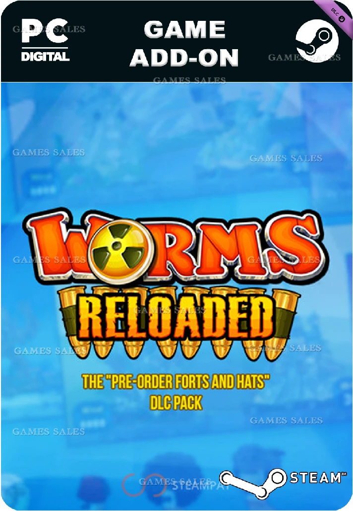 ✅💙WORMS RELOADED: THE "PRE-ORDER FORTS AND HATS" DLC