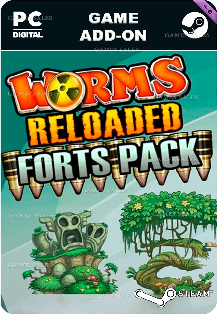 ✅💙WORMS RELOADED: FORTS PACK💙STEAM GIFT🤖AUTODELIVERY