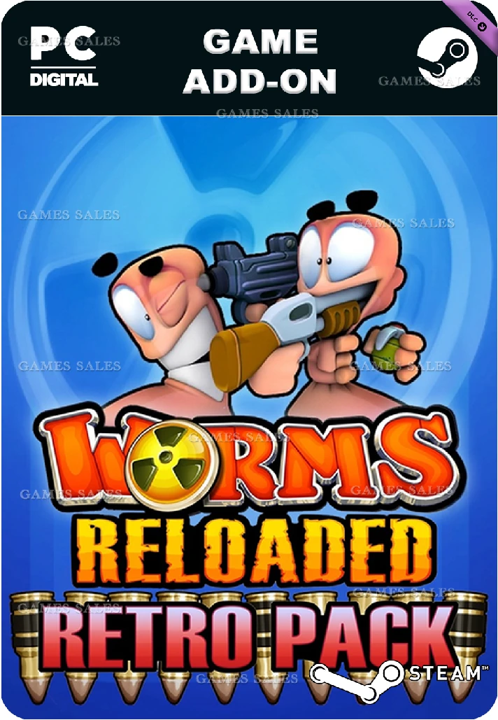 ✅💙WORMS RELOADED: RETRO PACK💙STEAM GIFT🤖AUTODELIVERY