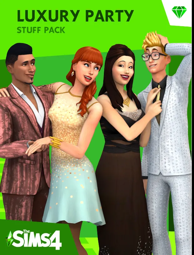 The Sims 4 Роскошная вечеринка - каталог /EA/ORIGIN