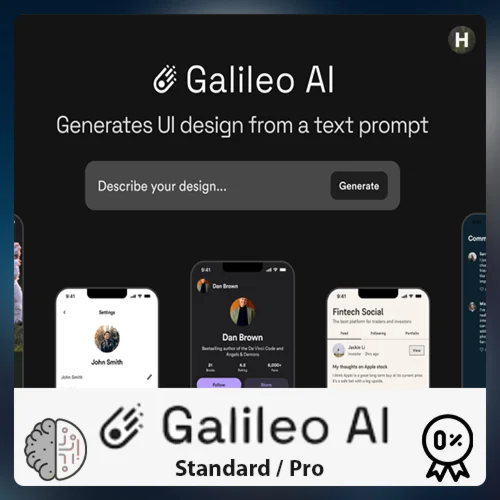 ????⭐GALILEO AIПРОДЛЕНИЕ/ПОДПИСКА - БЫСТРО - 1 МЕСЯЦ ⭐