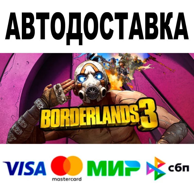 Borderlands 3  АВТОДОСТАВКА  STEAM Россия • 0%