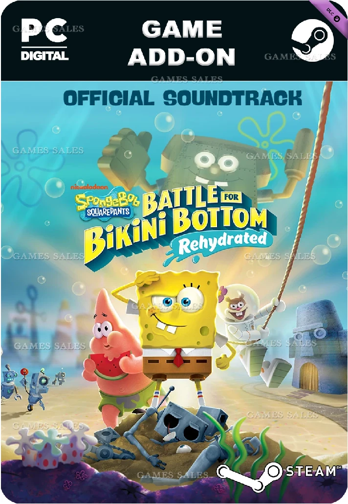 ✅💙SPONGEBOB SQUAREPANTS: SOUNDTRACK💙STEAM GIFT🤖АВТО