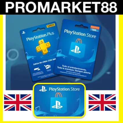 ⭐️🇬🇧 PlayStation карта оплаты Великобритания PSN GBP