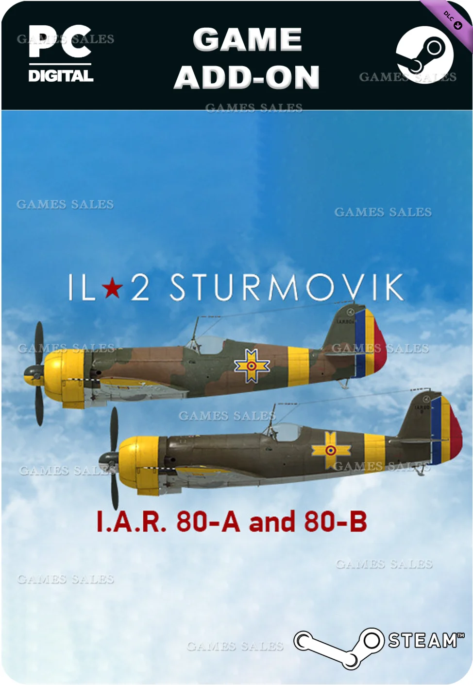 ИЛ-2 ШТУРМОВИК: I.A.R. 80-A И I.A.R. 80-BSTEAM