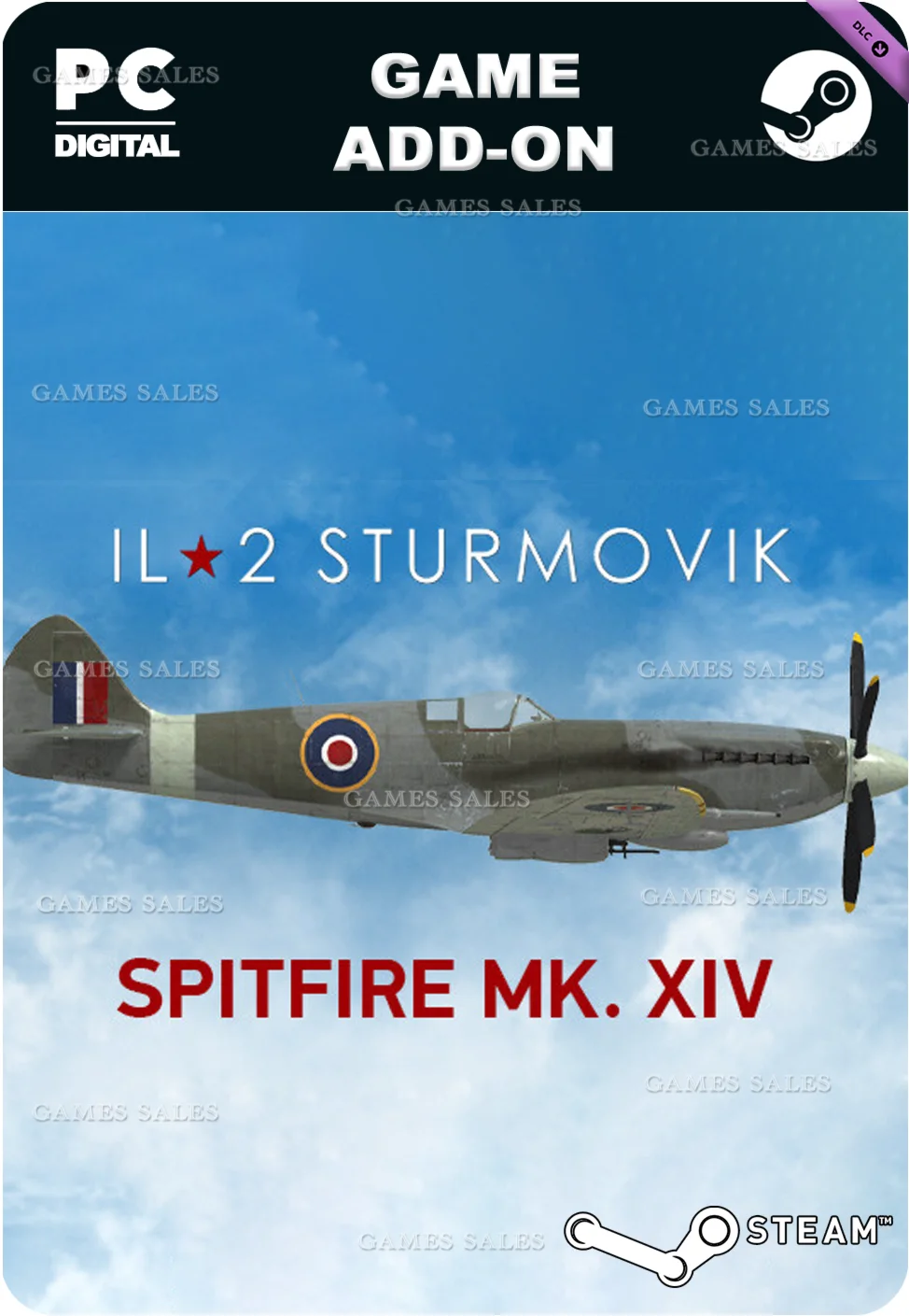 ИЛ-2 ШТУРМОВИК: СПИТФАЙР MK.XIVSTEAM GIFT????АВТО