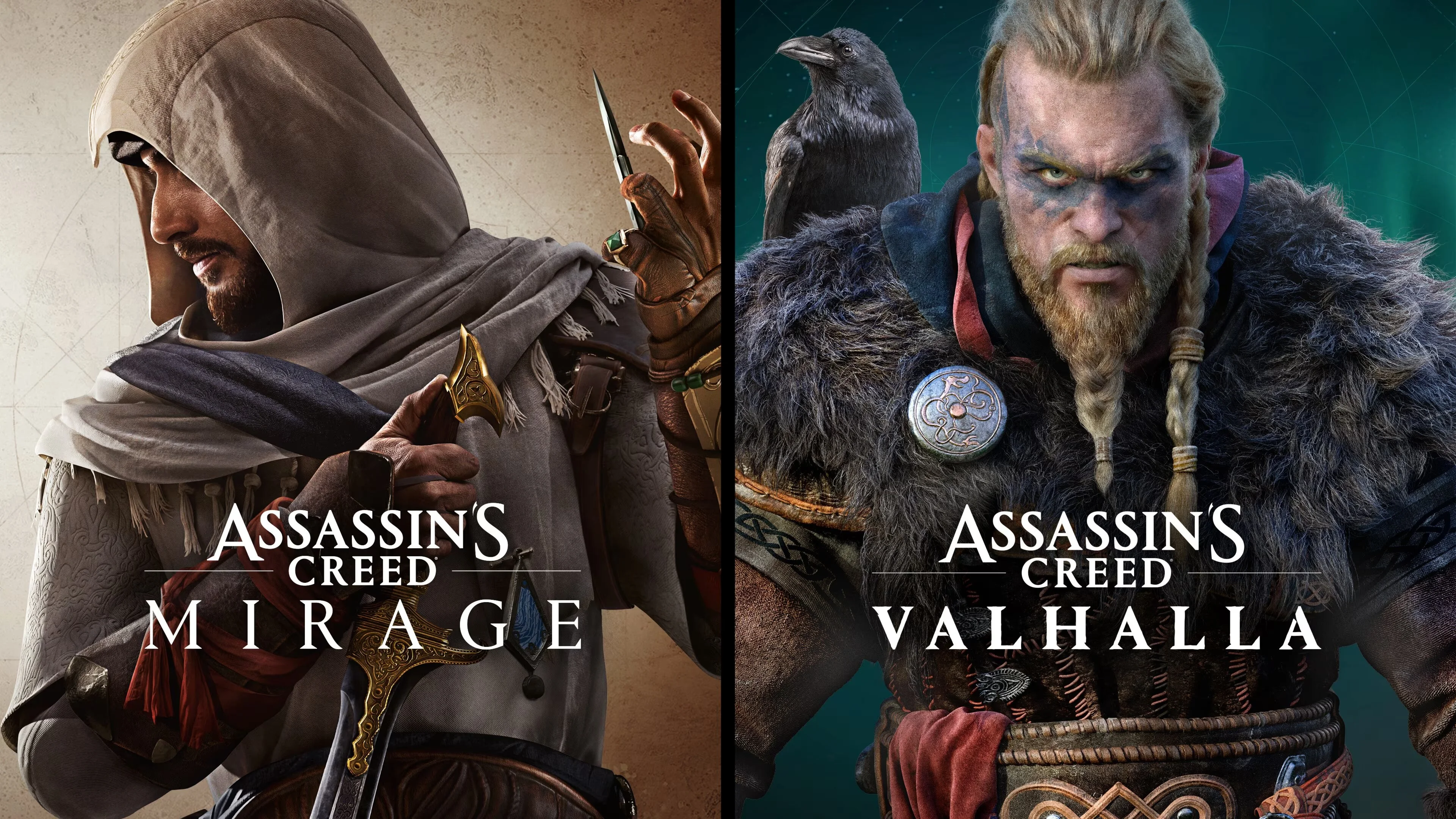 ASSASIN'S CREED MIRAGE & VALHALLA • XBOX ONE & X|S