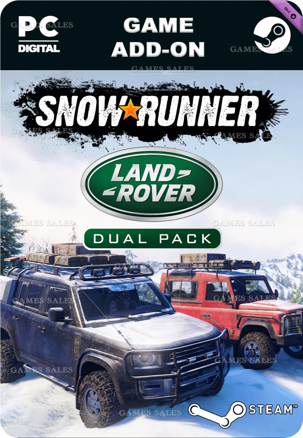 SNOWRUNNER - LAND ROVER DUAL PACKSTEAM GIFT????АВТО
