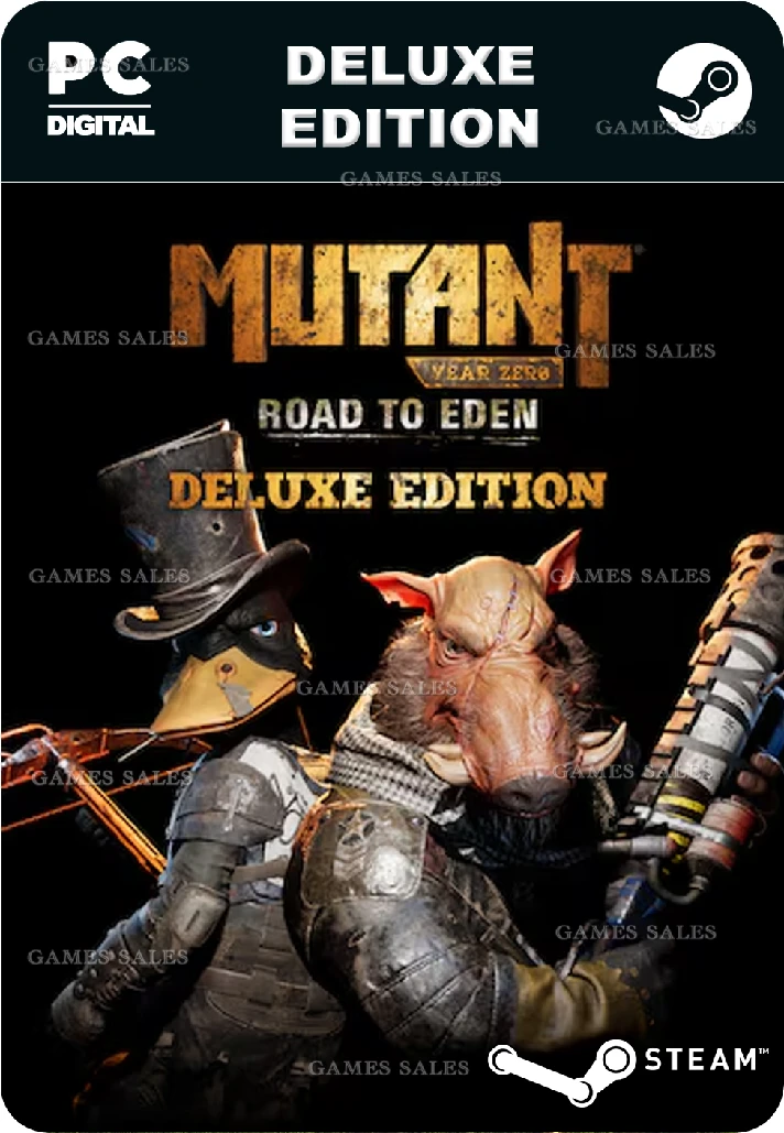 ✅💙MUTANT YEAR ZERO: ROAD TO EDEN DELUXE EDITION💙STEAM