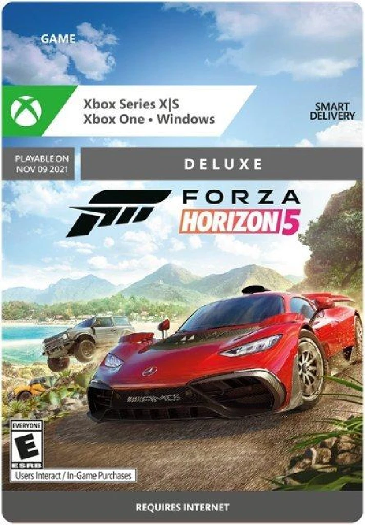 FORZA HORIZON 5: DELUXE⚡XBOX/PC WIN 10,11🔑KEY🎮