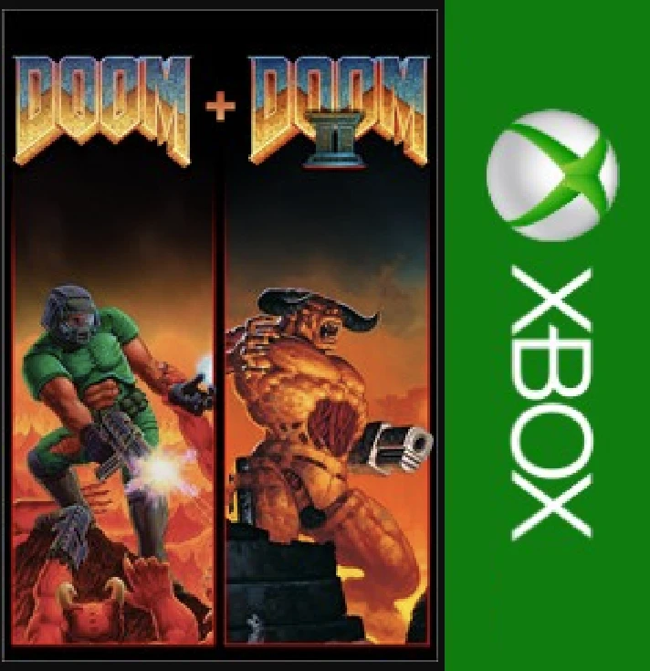 ☑️⭐DOOM + DOOM II XBOX⭐Buy it u⭐☑️.