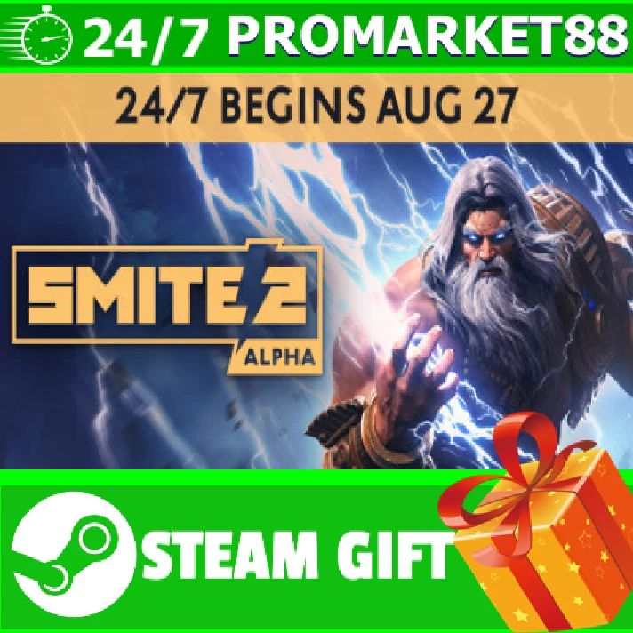 ⭐️ SMITE 2 Deluxe Founders Edition Bundle STEAM GIFT