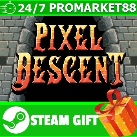 ⭐️ВСЕ СТРАНЫ+РОССИЯ⭐️ Pixel Descent STEAM GIFT
