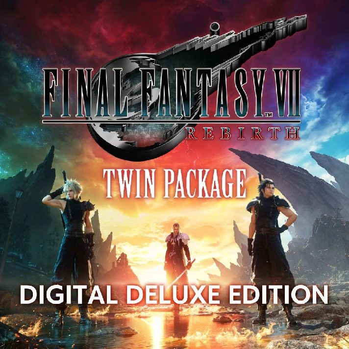 FINAL FANTASY VII REMAKE REBIRTH Digital Deluxe Twin Pa