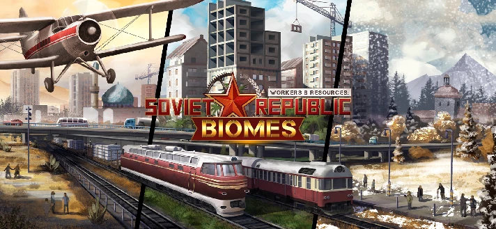 W&R: Soviet Republic - Biomes | STEAM KEY🔑(✅RU+CIS✅)