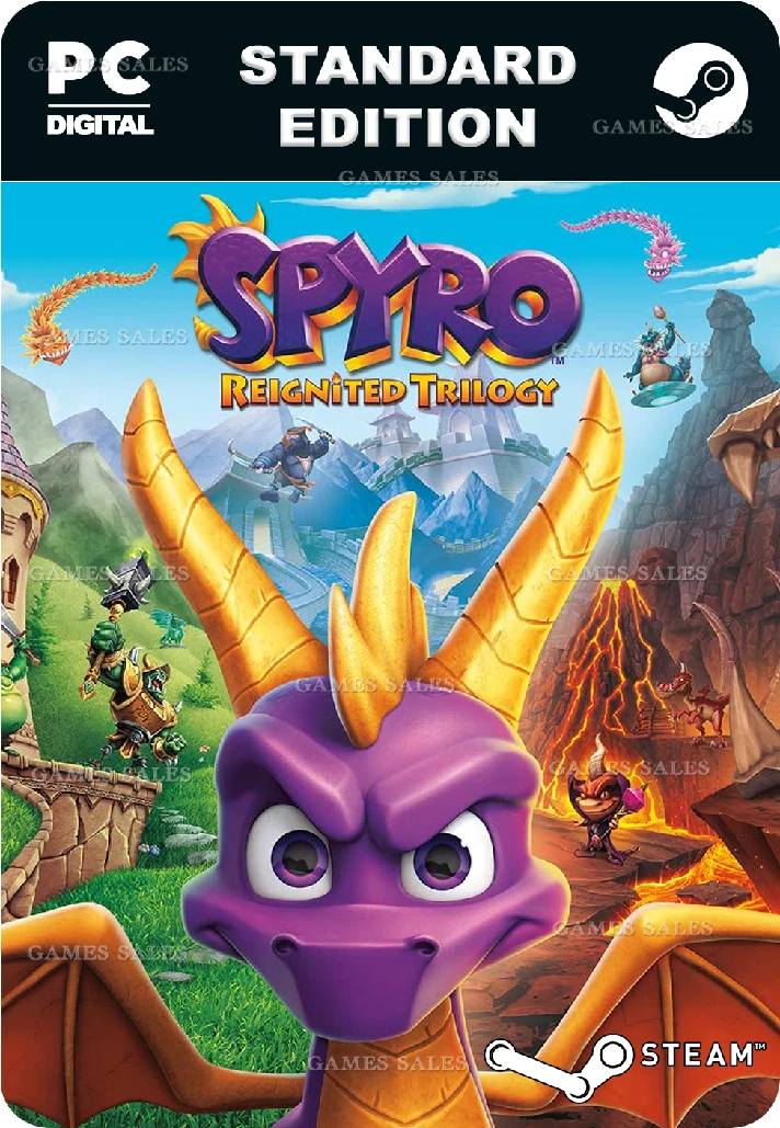 ✅💙SPYRO REIGNITED TRILOGY💙STEAM GIFT🤖AUTODELIVERY🤖