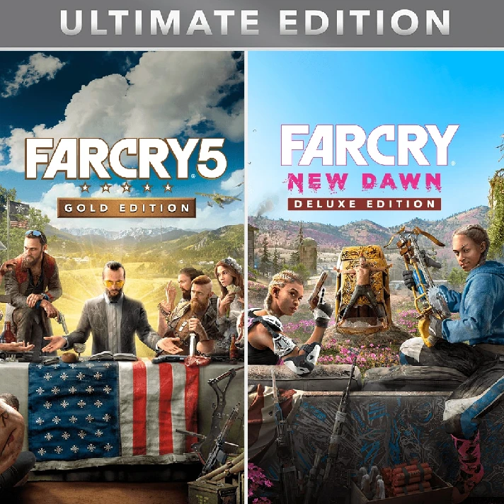 Far Cry® 5 + Far Cry® New Dawn Ultimate Edition✅PSN✅PS4