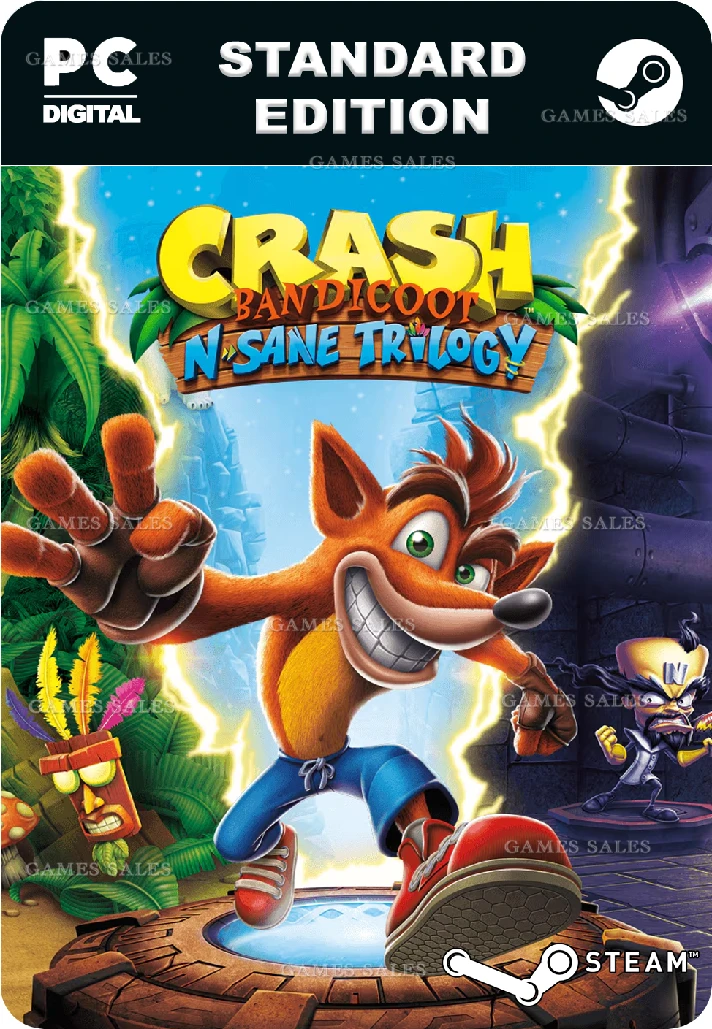 ✅💙CRASH BANDICOOT N. SANE TRILOGY💙STEAM GIFT🤖AUTO