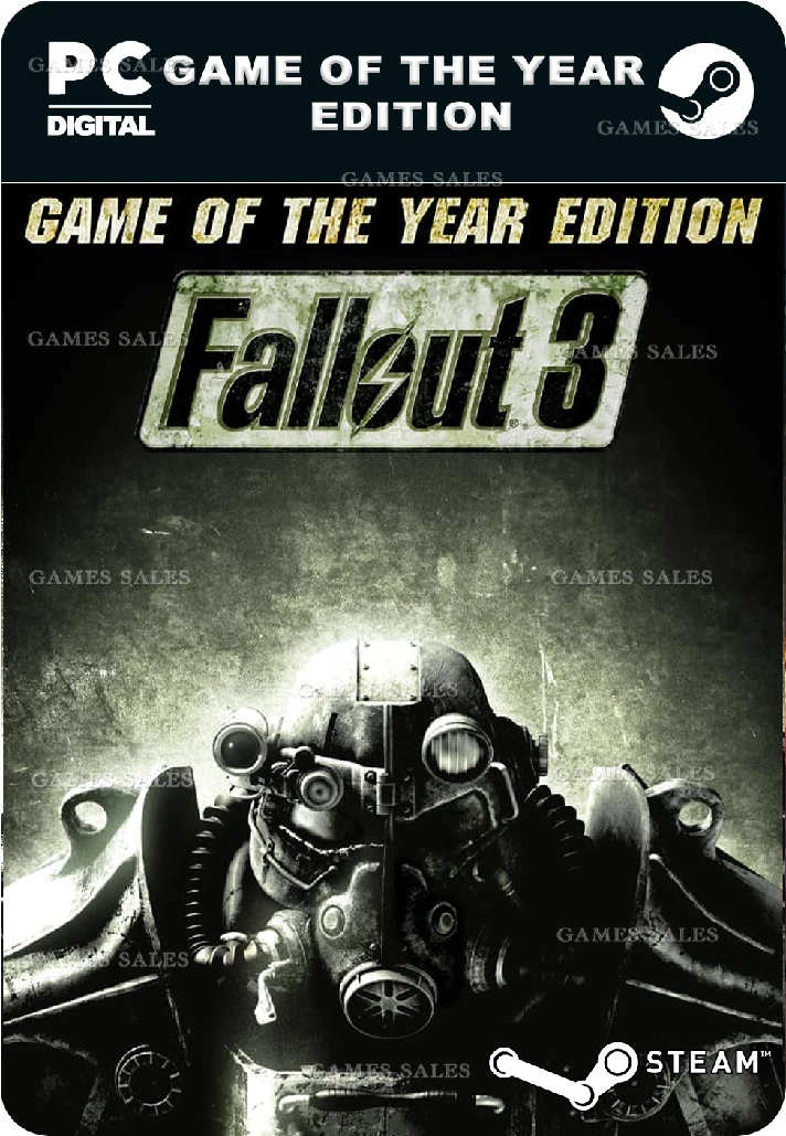 ✅💙FALLOUT 3 GAME OF THE YEAR EDITION💙STEAM GIFT🤖AUTO